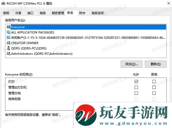 檢查用戶權(quán)限